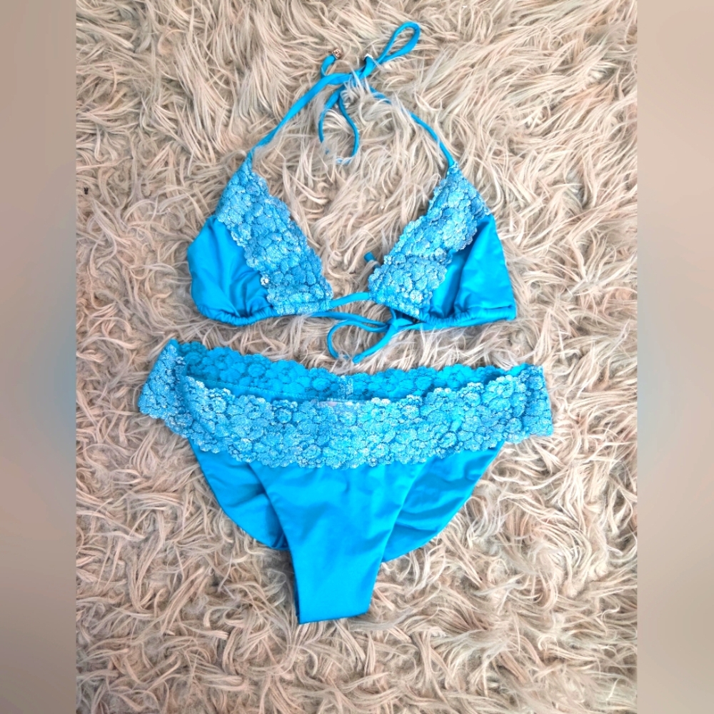 NWOT Beach Bunny | The Graduate Two Piece Lace Bikini